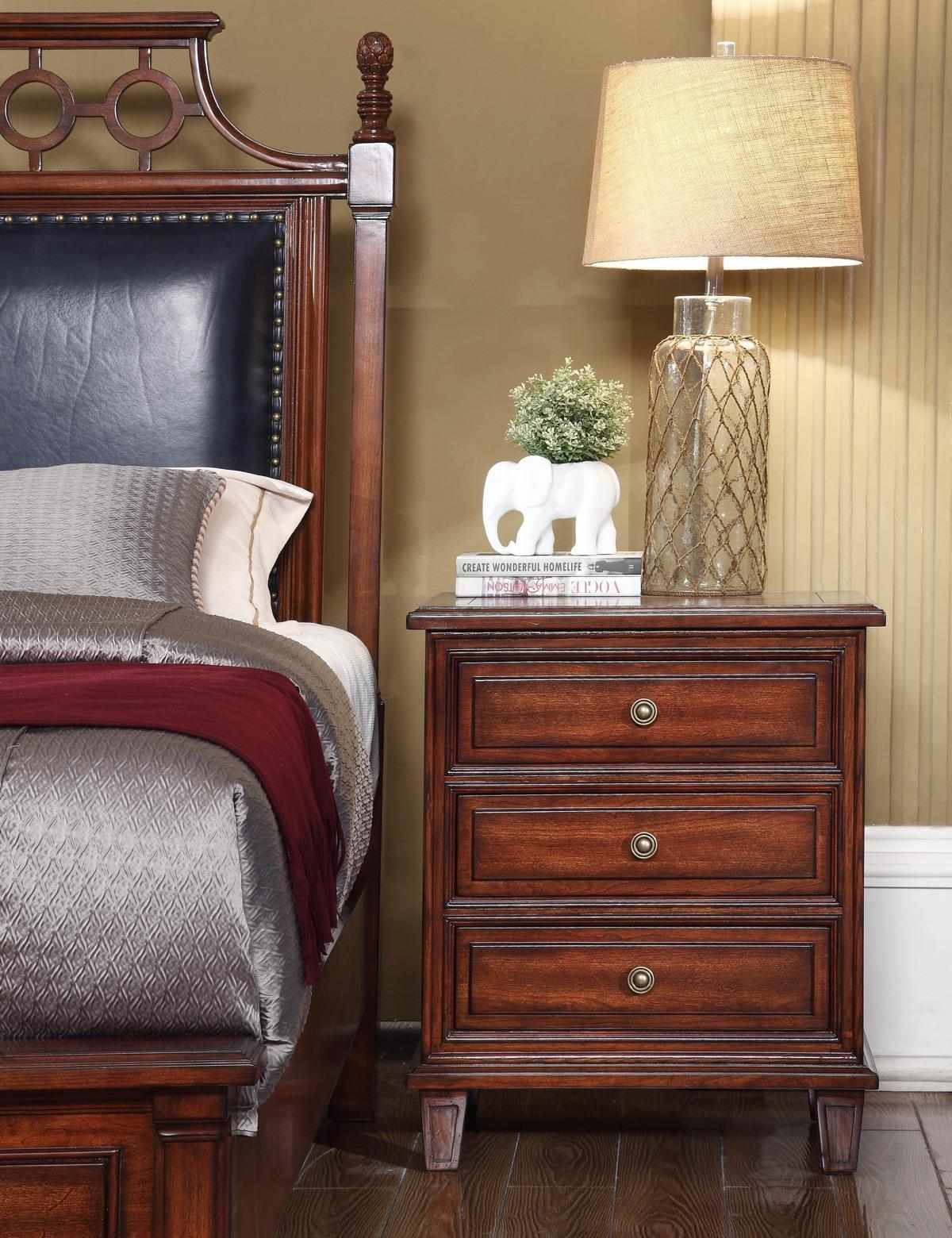 Nachttisch royal Schlafzimmer Nacht Konsole Tisch Beistell Designer Möbel Neu