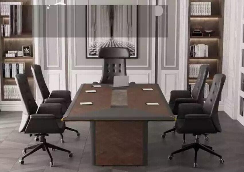 Massivholz Konferenztisch Besprechungstisch Büromöbel Designer Tische