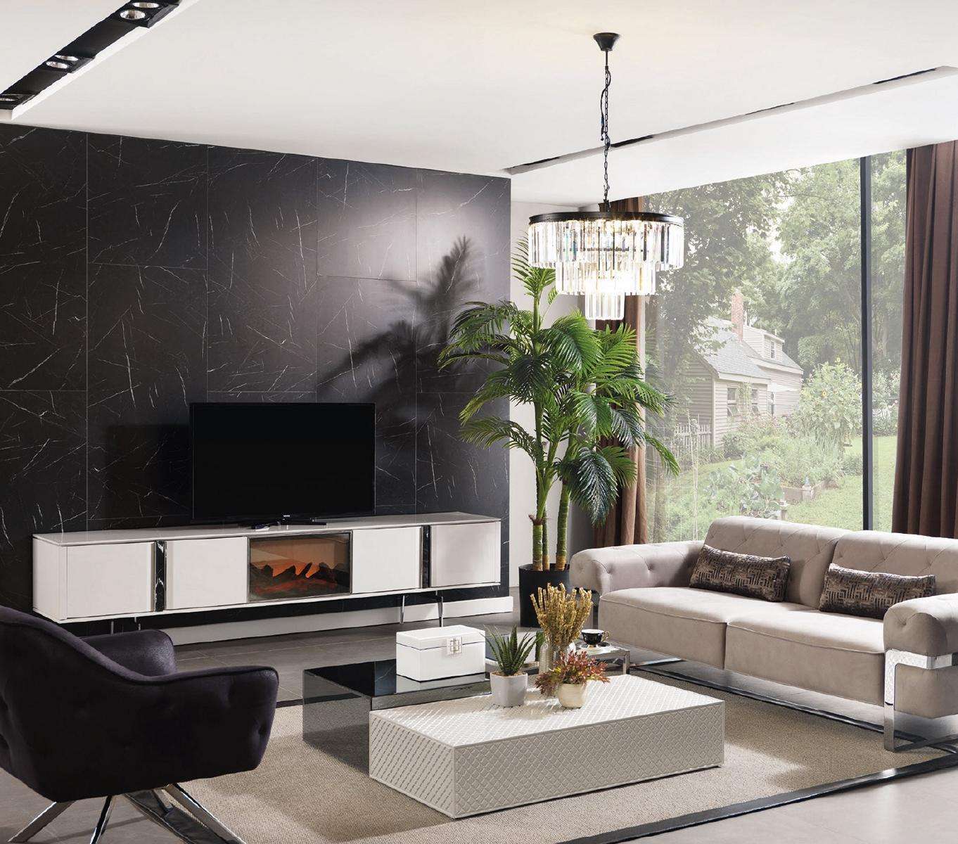 Sofagarnitur 31 Sitz 2x Couchtisch Beistelltisch Designer Polster 5tlg.