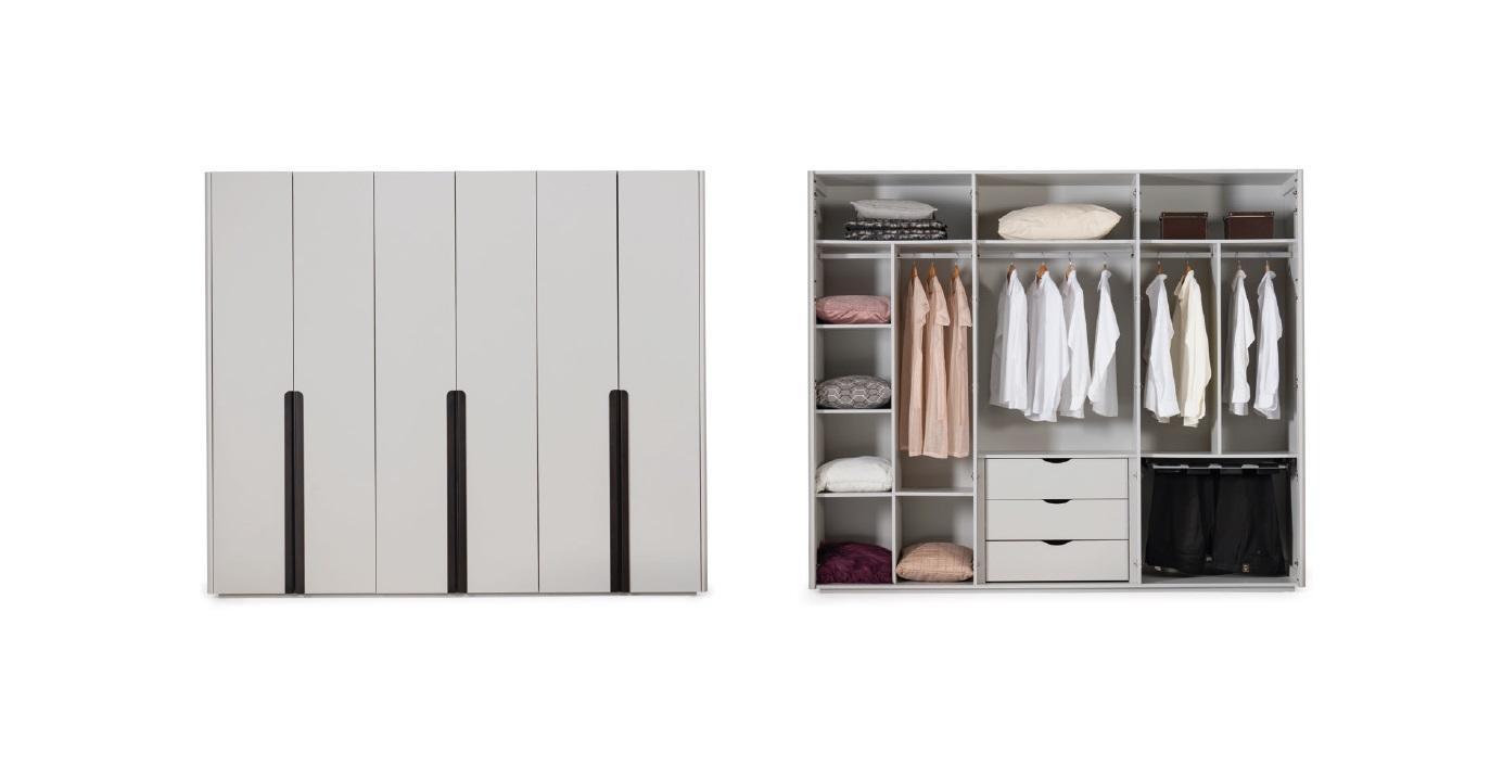 Schlafzimmer Schranke Kleiderschrank Holz Luxus Modernes Design