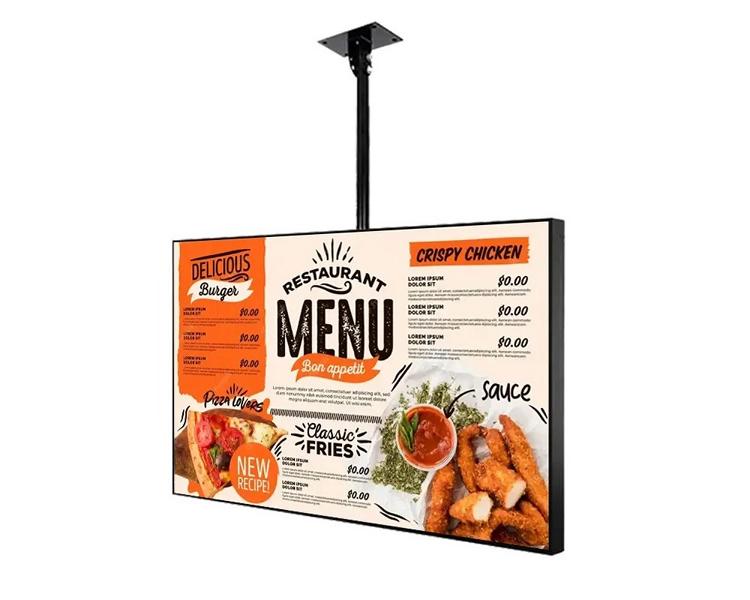 Digitales Menü Interaktive Speisekarte für Restaurants Cafés mit modernem Design