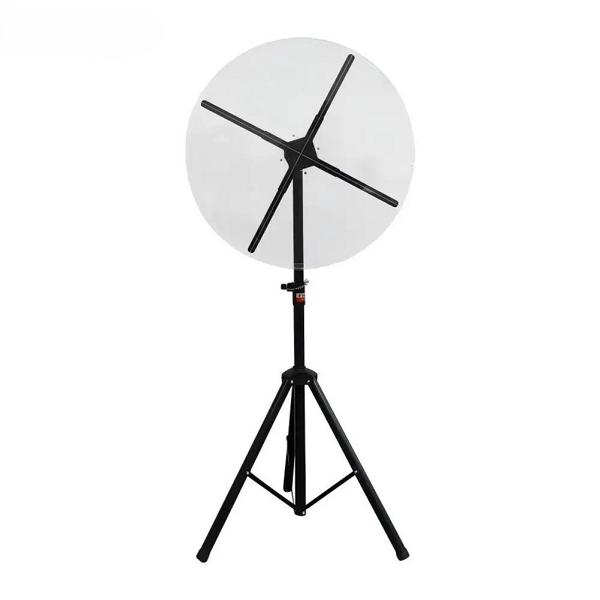 Hologramm-Lüfter 3D-Werbung mit schwebenden Holografie-Effekten Marketing