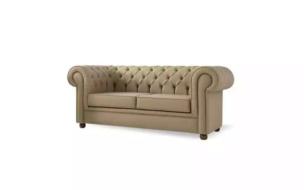 Chesterfield Zweisitzer Büromöbel Luxus Arbeitszimmermöbel Polstersofa