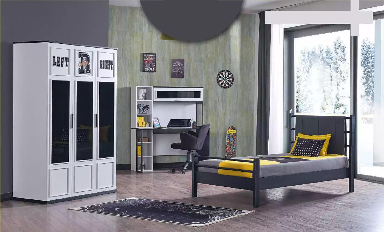 Bettdesign Chesterfield Jugendbett Holzmöbel mit weicher 120x200cm