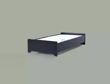 Bett Einzelbett Betten Schlafzimmer Kinderzimmer Bettgestell 100x200cm