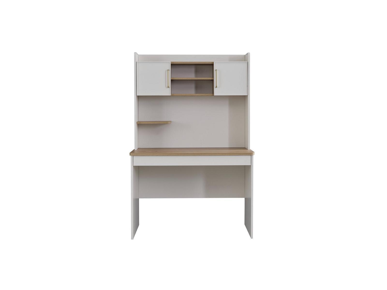 Schreibtisch Computertisch Kinderzimmer Regale Tisch Holz Weiß Modern