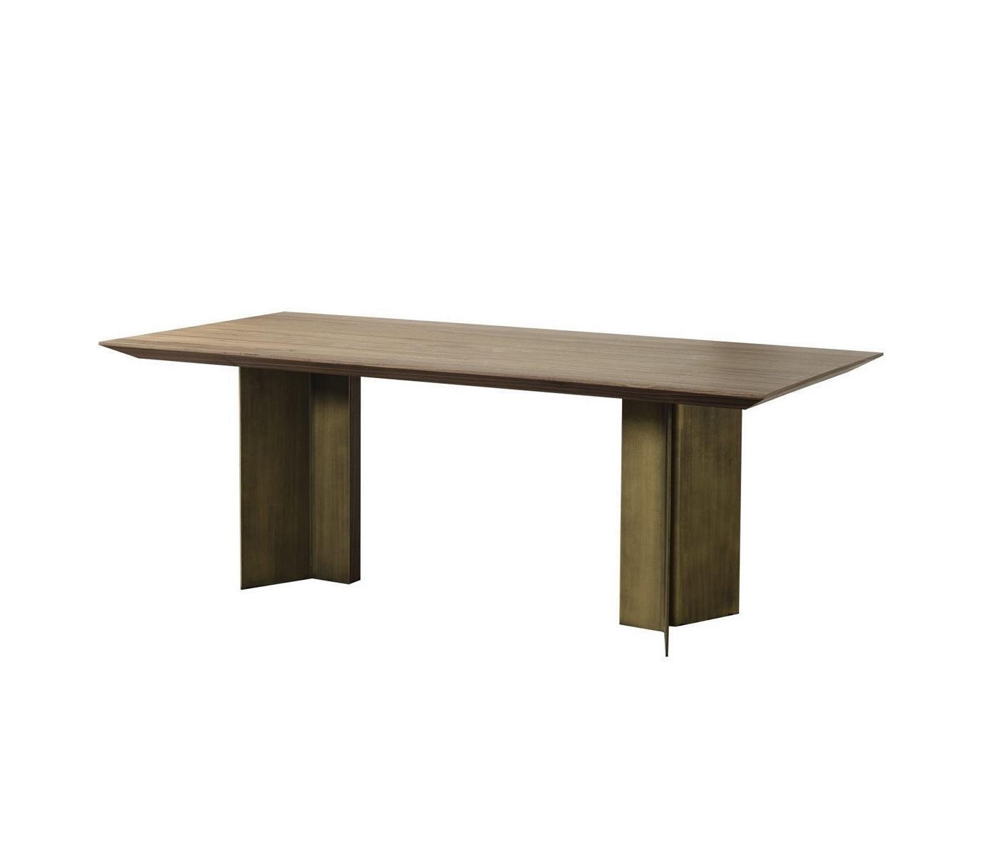 Esszimmertisch Esstisch Tisch Essecke Esszimmer 208 cm Holz Braun1
