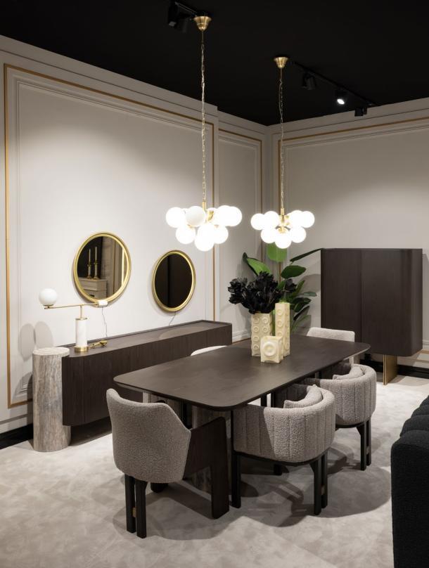 Essecke Esszimmermöbel Essgruppe Braun 11tlg Esszimmer Esstisch Holz