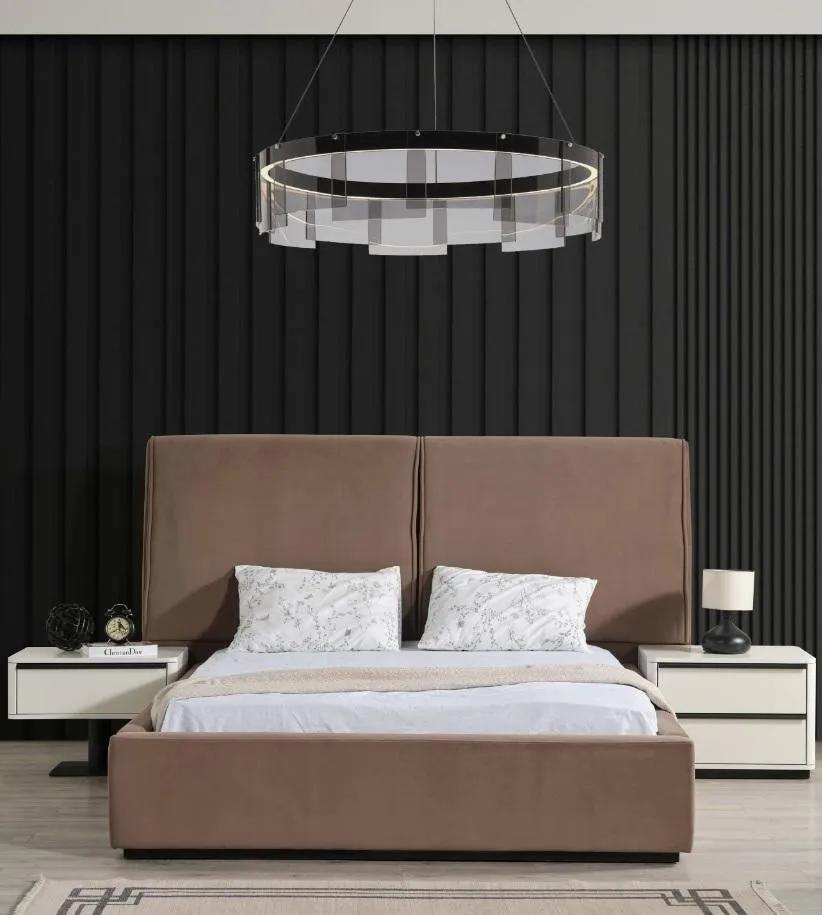Schlafzimmermöbel Schlafzimmer Set Doppelbett Bett Nachttische 3tlg