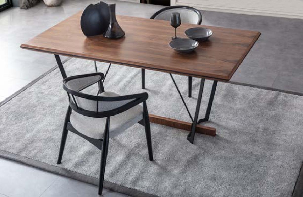 Esstisch Esszimmertisch Tisch Esszimmer Holztisch Braun Holz 180 cm