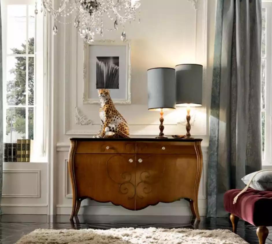 Sideboard Braun Holz Kommoden Italienische Möbel Einrichtung Schränke