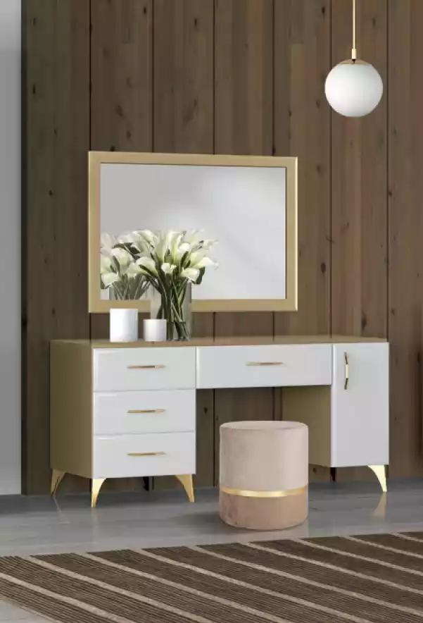 Schminktisch Spiegel Schlafzimmer Möbel Design Set Holz