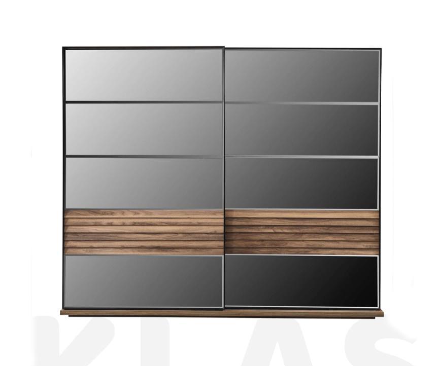 Schwarzer Kleiderschrank Moderne Schlafzimmer Möbel Schrank Holzschrank