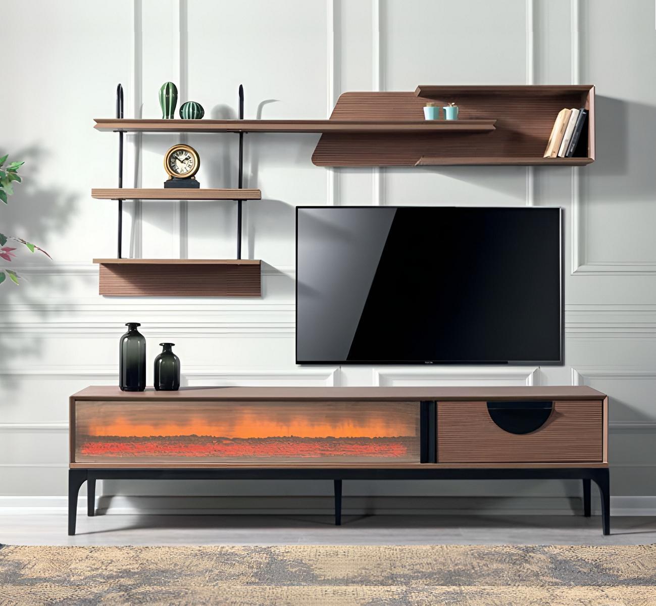 TV-Ständer Wohnzimmer Design Einrichtung Moderne Neu Einrichtung