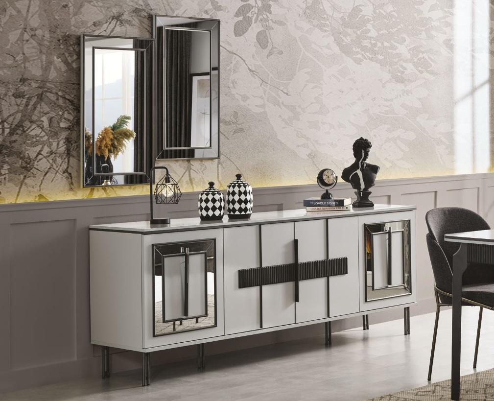 Luxuriös Sideboard in Esszimmer Design Möbel Holz Kommoden modern