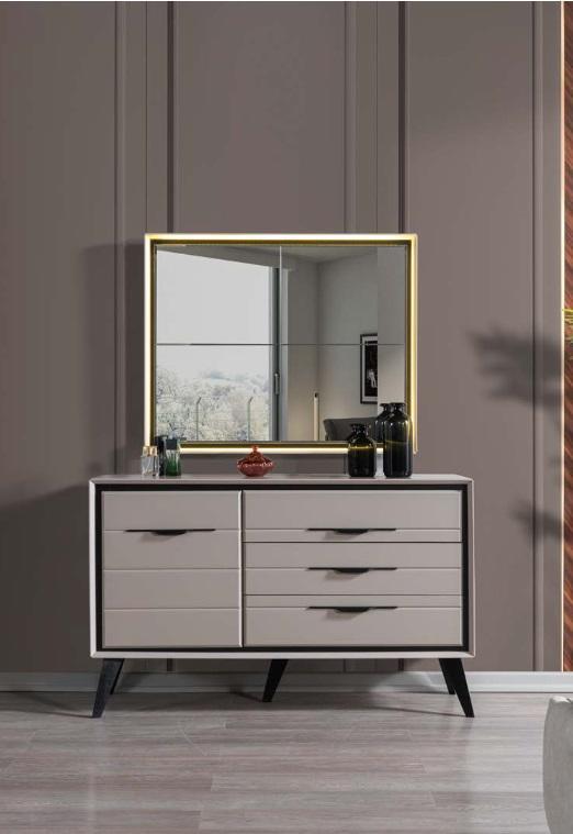 Weiße Schlafzimmer Kommode Designer Aufbewahrungsschrank Holzmöbel Neu