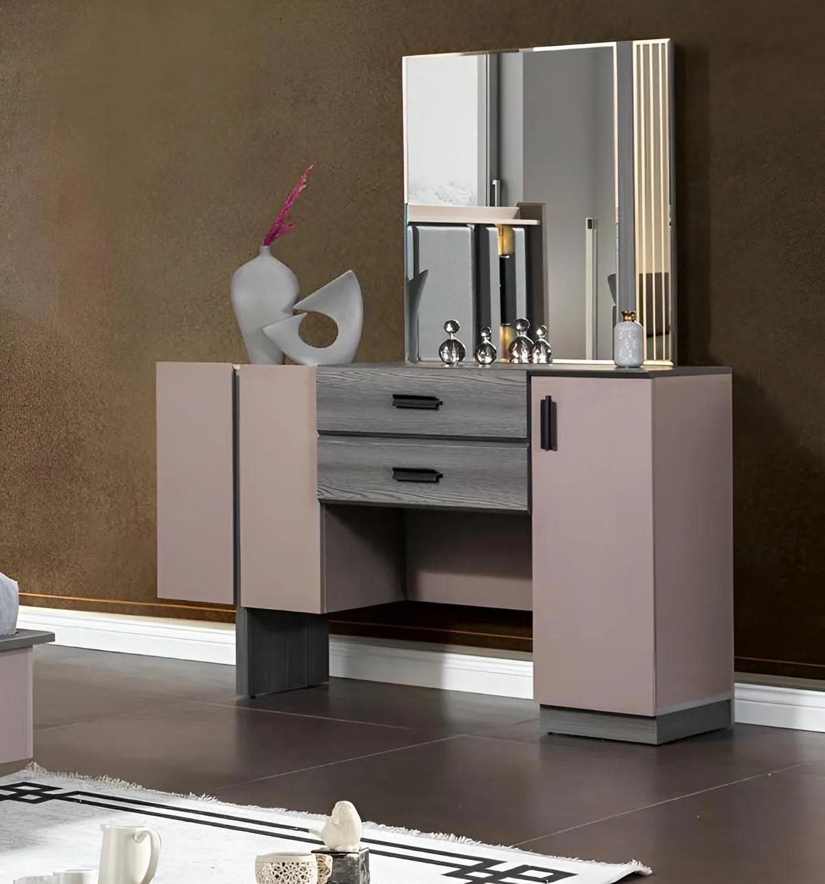 Schminktisch Spiegel Luxus Schlafzimmer Konsole Design Schminktische