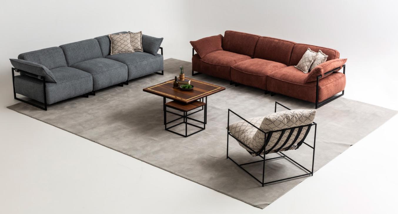 Luxus Sofagarnitur 4 4 1 Sitzer Set Couchtisc Sofa Polster Couchen Couch
