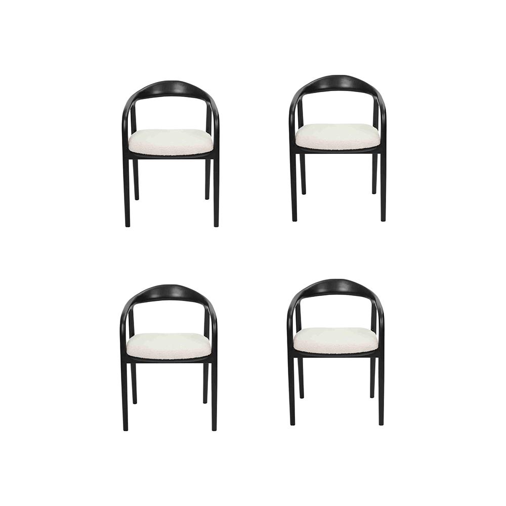 Stilvoll Edelstahl 4x Stühle Esszimmer Schwarz Modern Stuhl Designer Metall