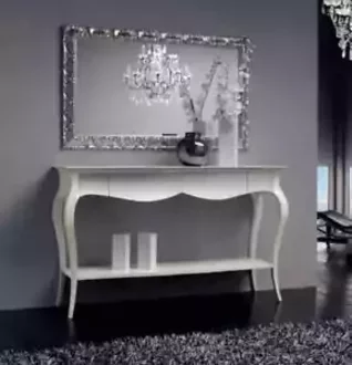 Konsolentisch Designer Holz Tisch Konsole Schmink Tische Möbel Weiß