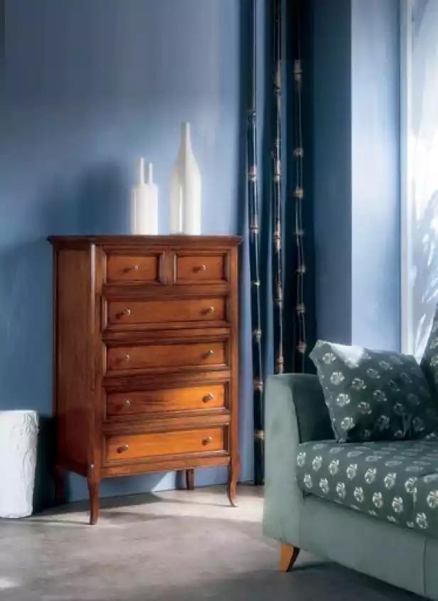 Holz Kommoden Luxus Kommode Anrichte Schrank Braun Sideboard Möbel