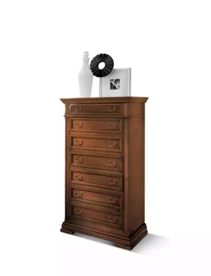 Design Klassisch Stil Kommode Braun Luxus Holz Italienische Möbel