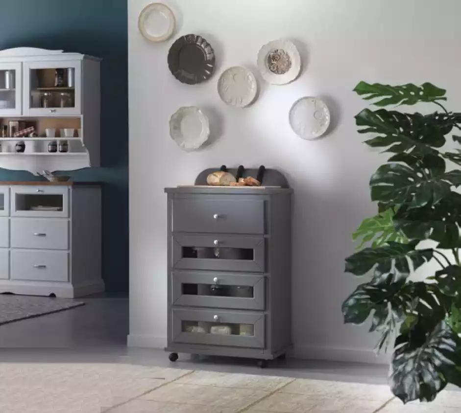 Esszimmer Schrank Klassische Vitrine Klassisches Seitenschrank Neu
