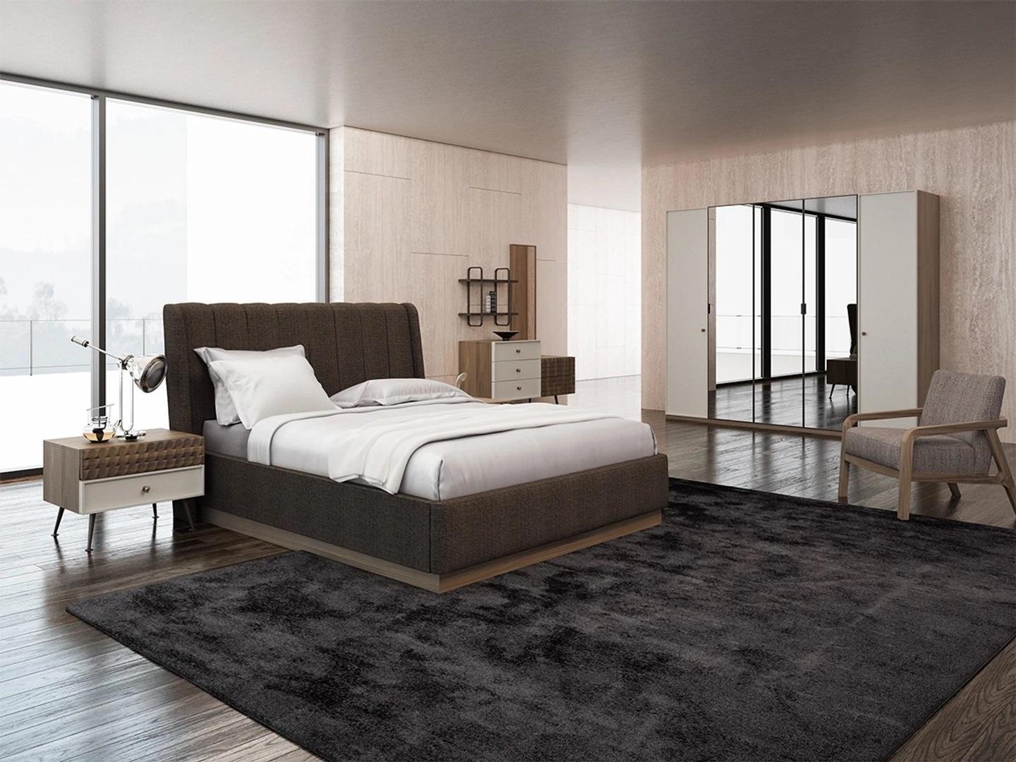 Luxus Schrank Schlafzimmer Holz Kleiderschrank Neu Modern Möbel Designer