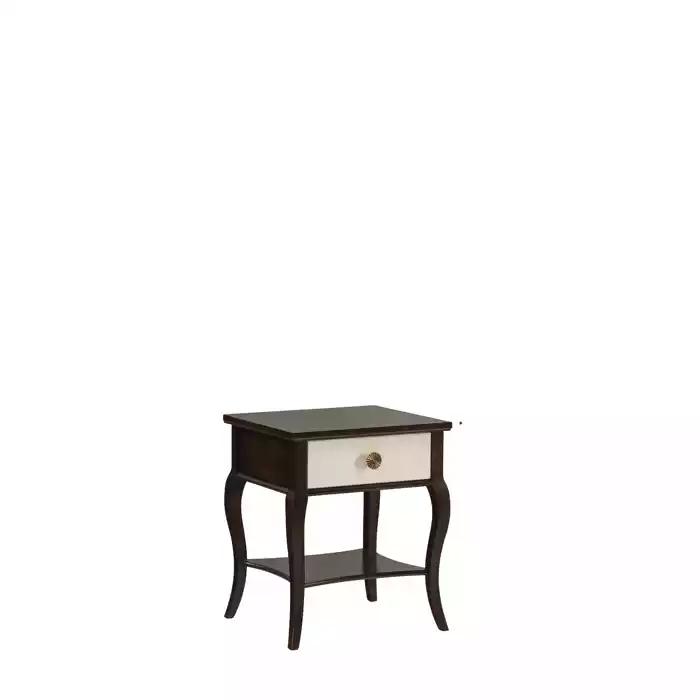 Nachttisch Holz Tisch Schlafzimmer Design Beistelltisch antik Stil