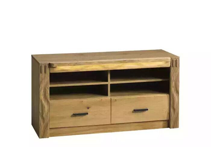 TV Schrank Luxus Fernseher Ständer Kommode Sideboard Wohnwand Holz