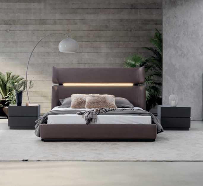 Luxus Schlafzimmer set Bett mit 2х Nachttische Modernen Designen Set