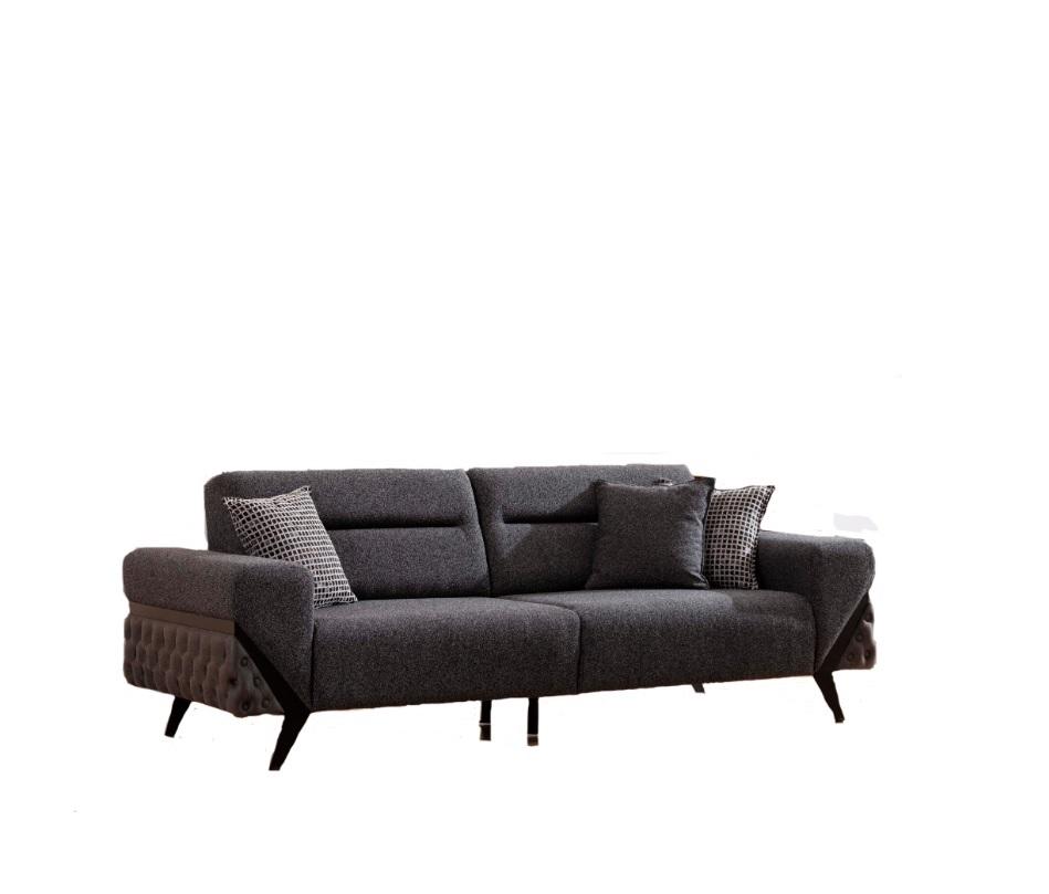 Sofa 3 Sitzer Design Sofas Polster Couchen Grau 3er Relax Sitz Möbel Modern Neu