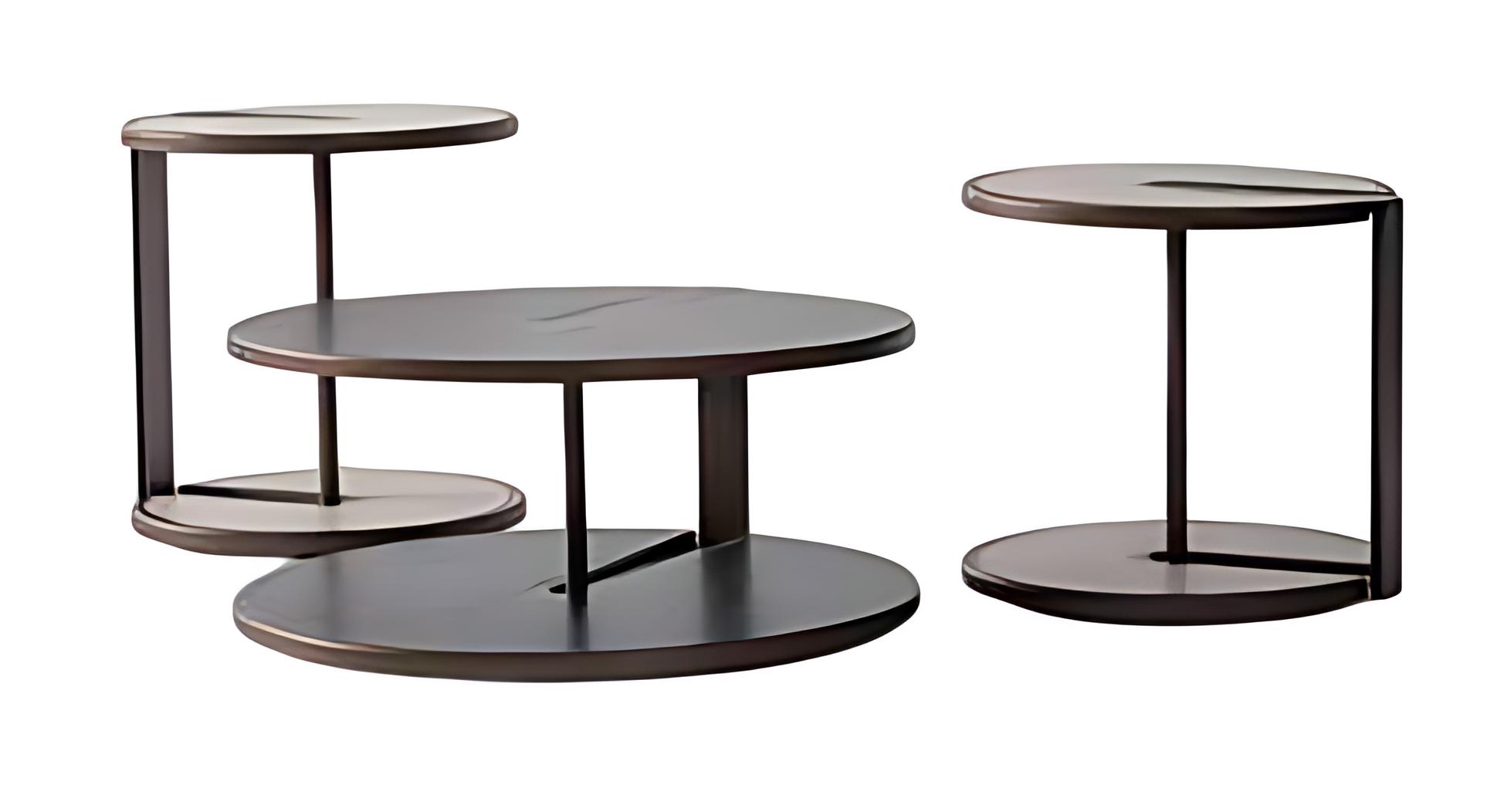 Couchtisch-Set 3-teilig: Mitteltisch & 2 Beistelltische