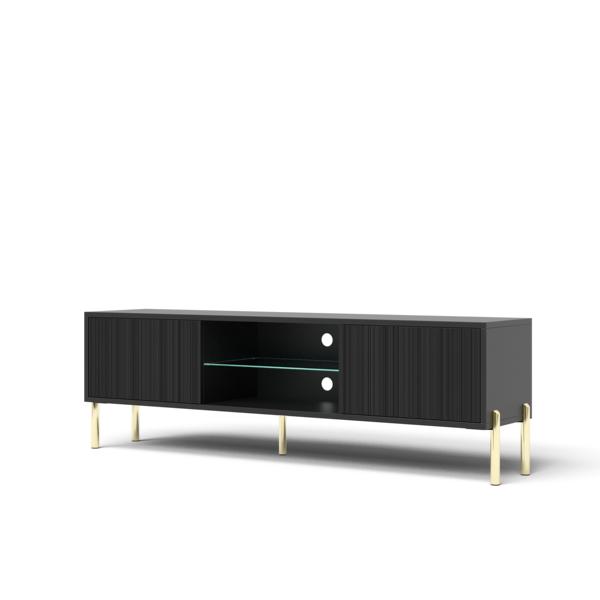 TV-Lowboard Fernsehkommode TV-Möbel Fernsehablage Holzmöbel Sideboard