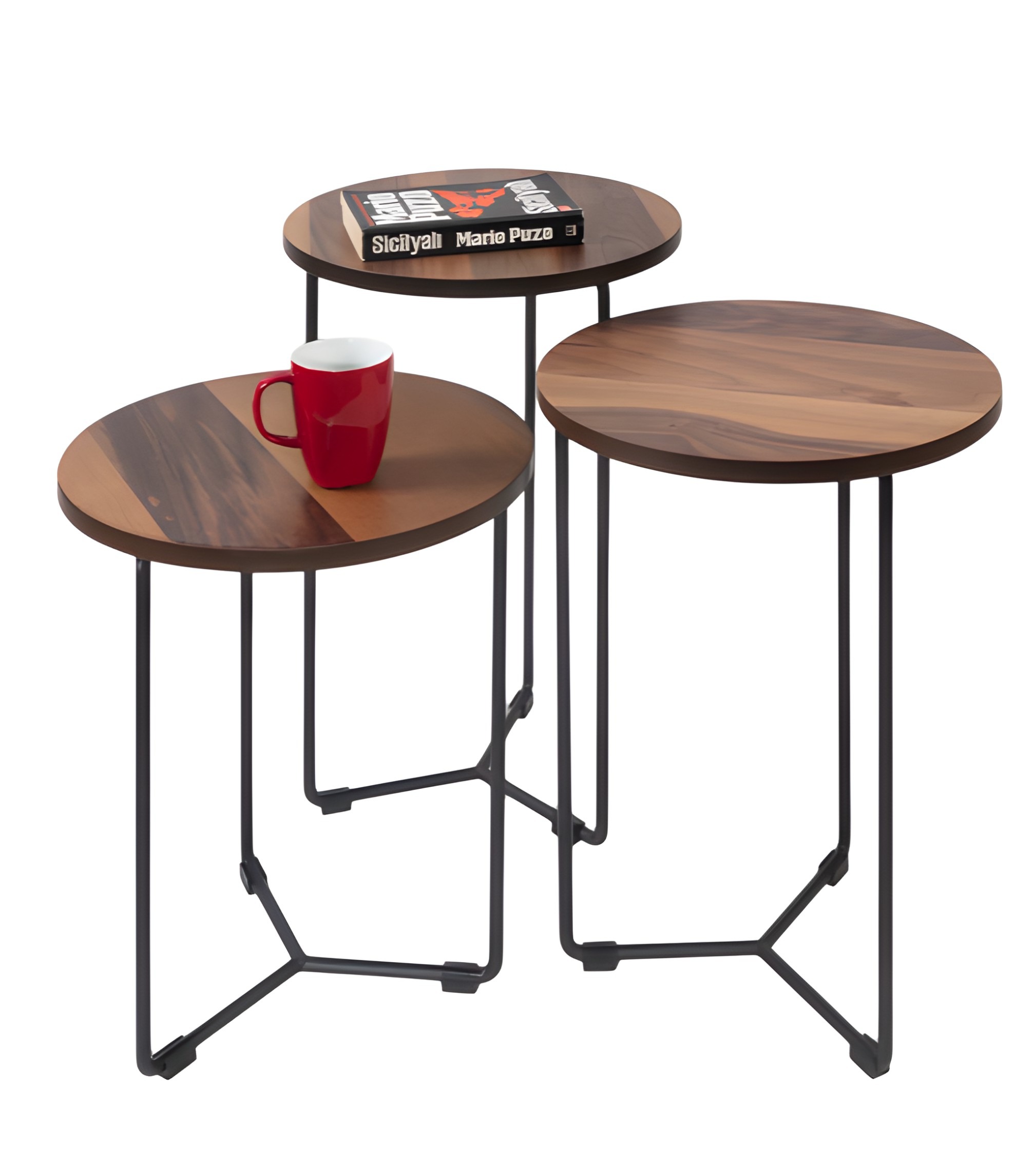 Beistelltisch Couchtisch Sofatisch Wohnzimmertisch Modern 3tlg.