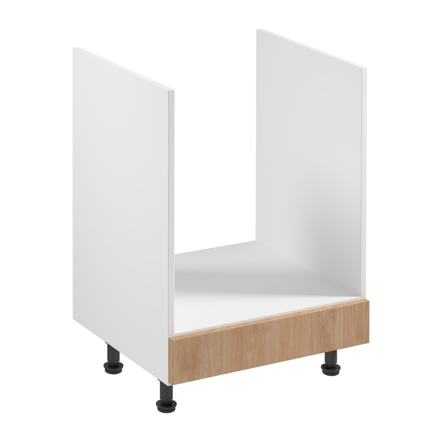 Unterbau für Herd Küchenschrank Unterschrank Stauraumschrank Schublade