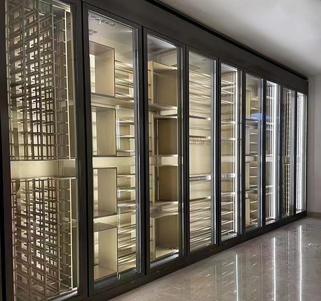 Weindisplay Weinschrank Flaschenregal Weinkühlschrank Weinaufbewahrung