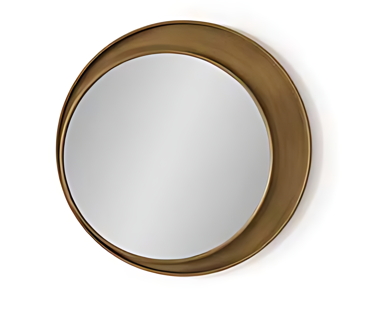 Moderner Wandspiegel in runder Form – stilvoll und zeitlos Spiegel