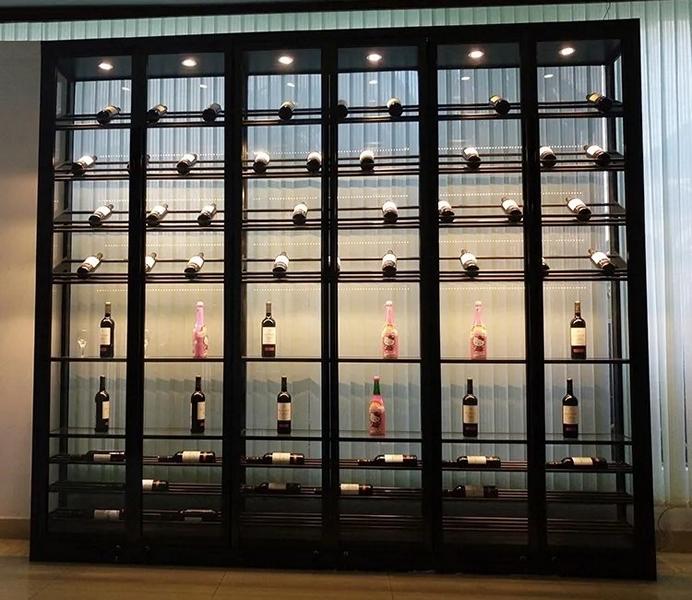 Weinschrank Vitrine Weinkühlschrank Schrankvitrine Glasschrank Weinablage