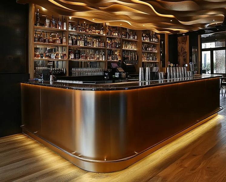 Barschrank Bartresen Bar Tresen Bartheke Barmöbel Thekenelement