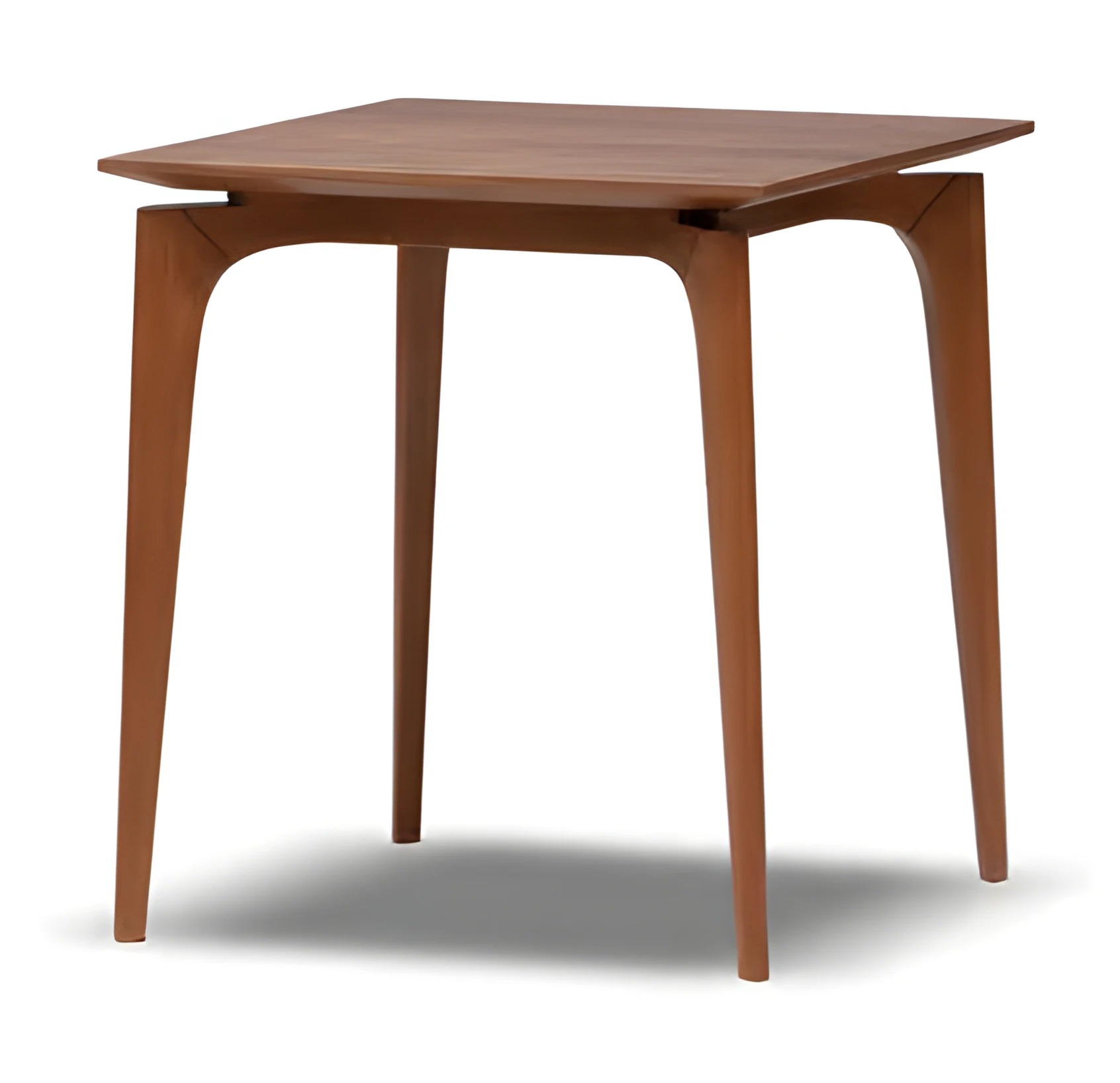 Eleganter Beistelltisch aus Holz in Braun für Wohnzimmer und Lounge