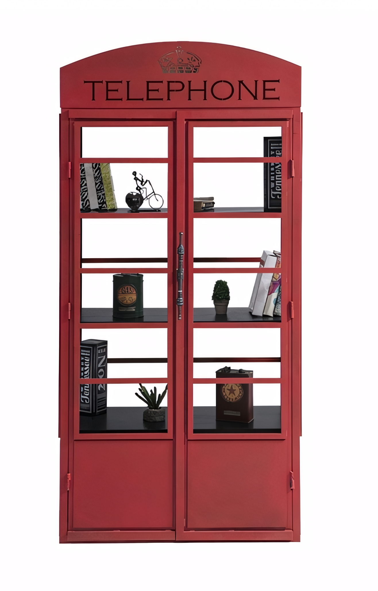 Regal Telefonzelle Stil Schrank Dekoration Englischer Stil Telephone