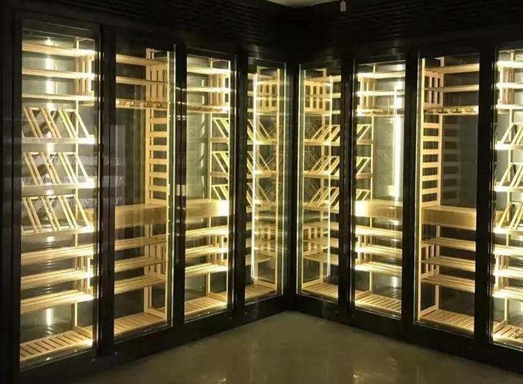 Weindisplay Weinschrank Flaschenregal Weinkühlschrank Weinaufbewahrung