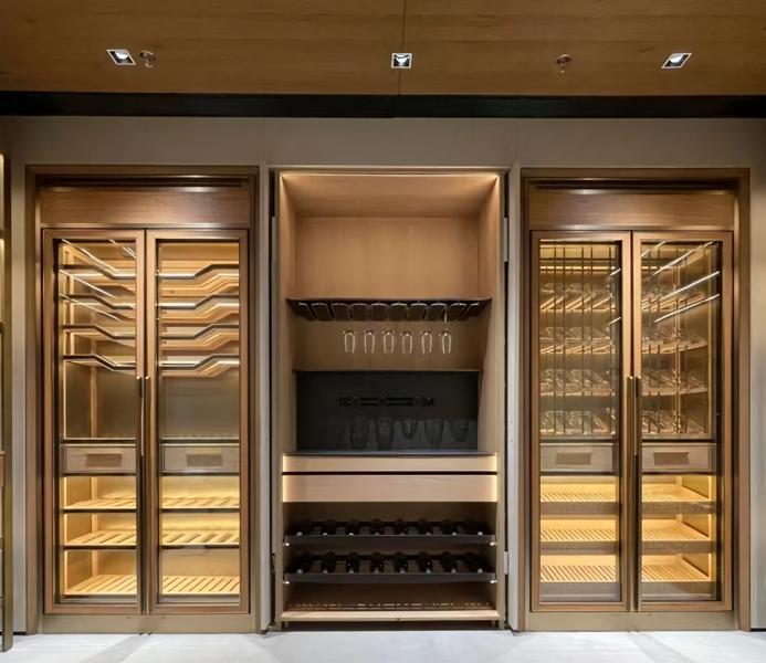 Weinschrank Weinregal Flaschenregal Weinmöbel Weinarchiv Weinkühlschrank