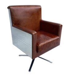 Leder Filmset Sessel – Komfortabler Drehstuhl für Studio & Set