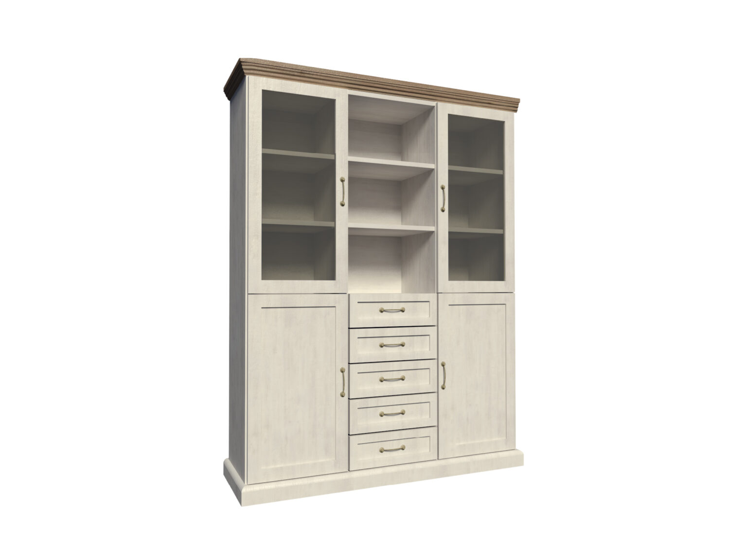 Küchenschrank Anrichte Regalschrank Vitrinenschrank Schubladen Große