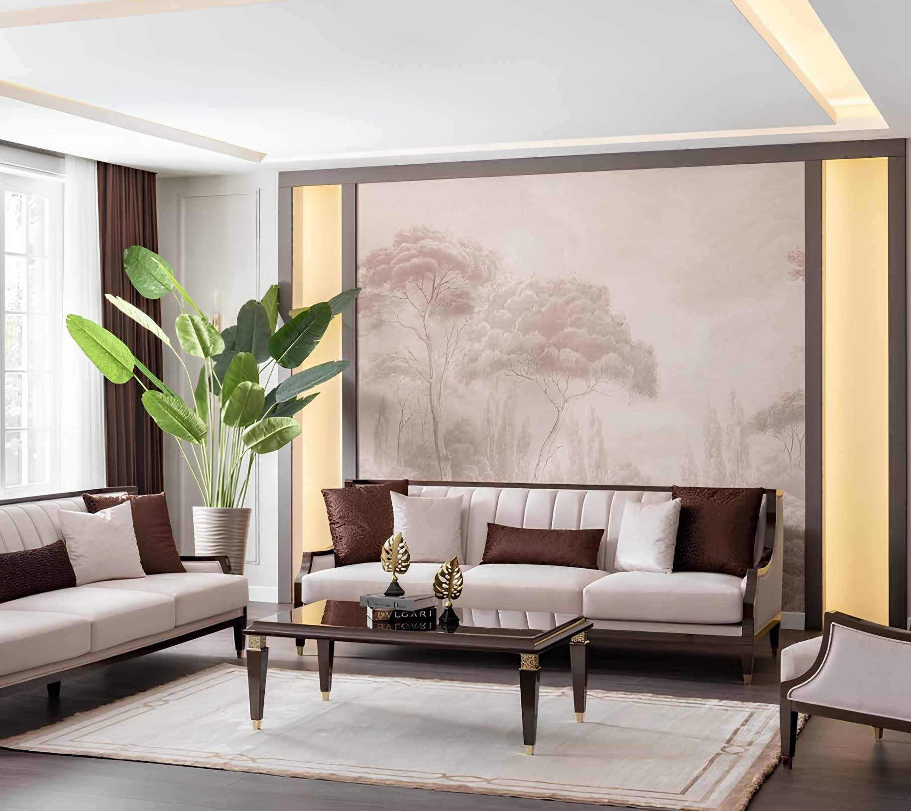 3-Sitzer & Couchtisch – gemütliches Set fürs Wohnzimmer