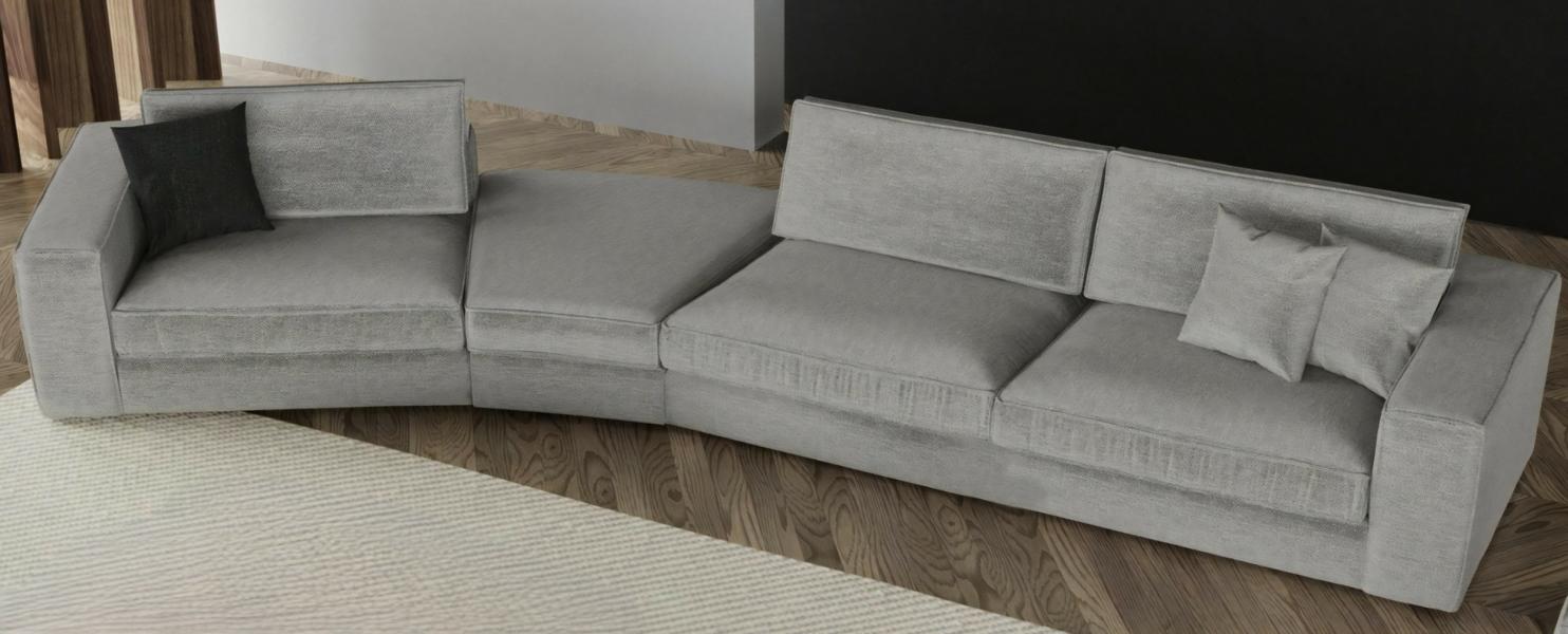 Ecksofa in modernem Design – Eine einfache Lösung für Gemütlichkeit