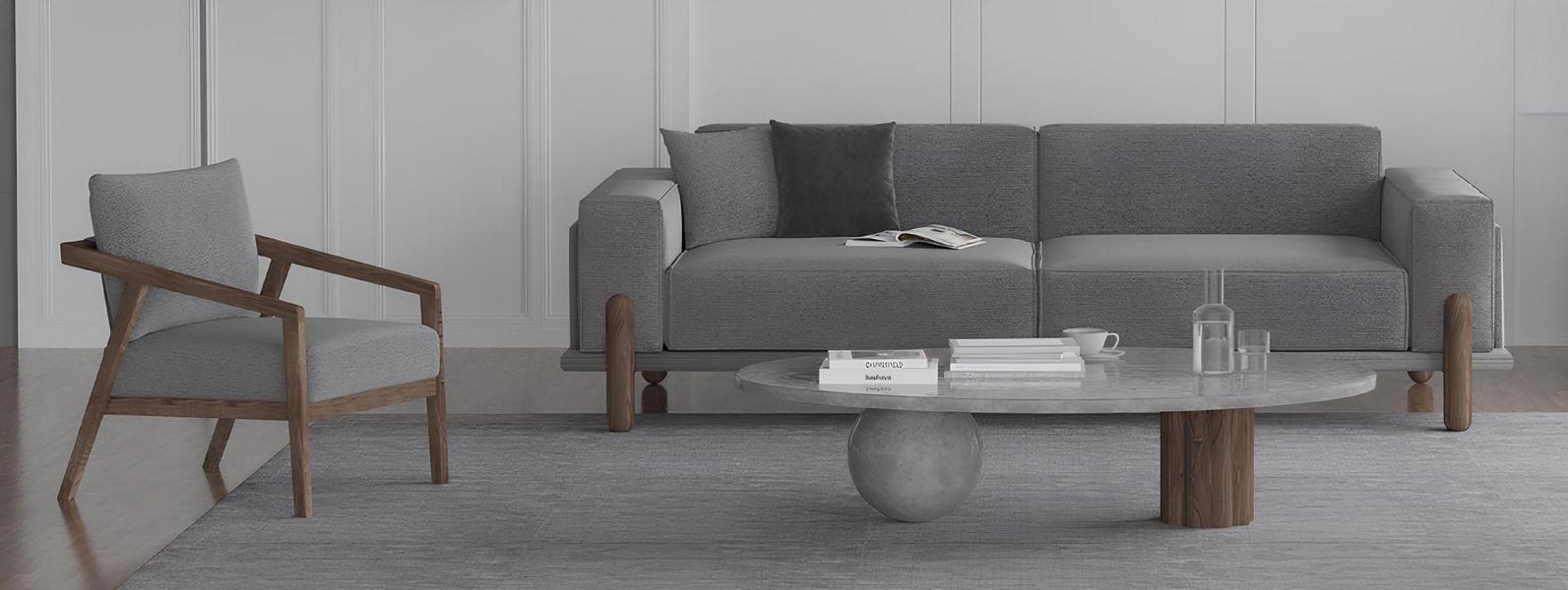 Sofa mit Sessel Komfort, der immer in greifbarer Nähe ist