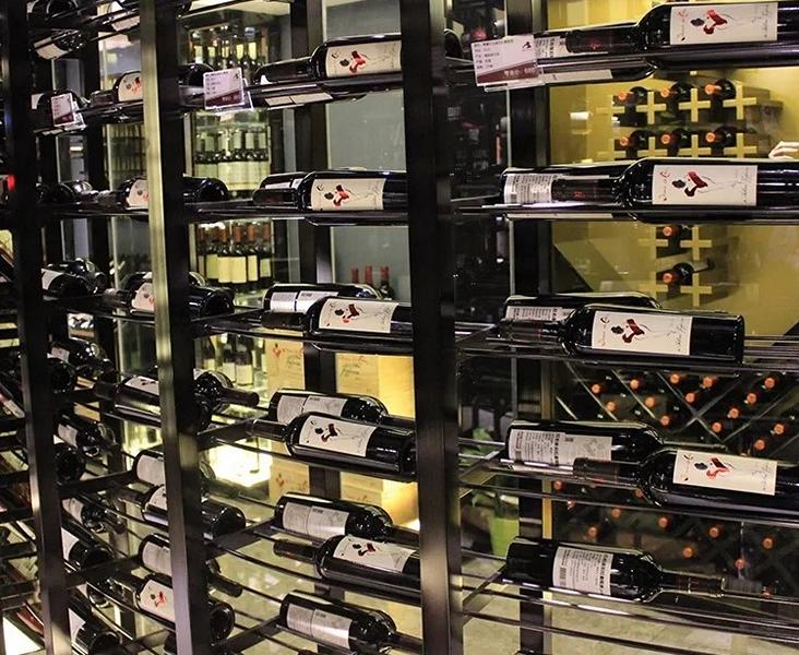 Weinmöbel Weinarchiv Weinkeller Weinregal Flaschenregal Weinhalter